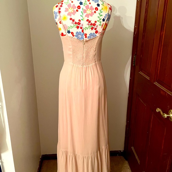 Reformation dusty rose midi dress - Picture 3 of 6